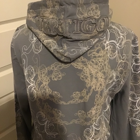 🔥SEE PICTURES, VERTIGO PARIS, GIRLS SIZE XL ZIP UP JACKET NWT - Picture 4 of 5